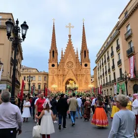 Barcelona se prepara para mais uma edição da tradicional Festa de Corpus Christi