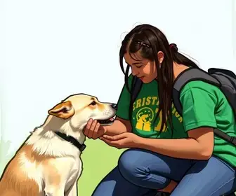 Serra forma Agentes Mirins para fortalecer proteção animal
